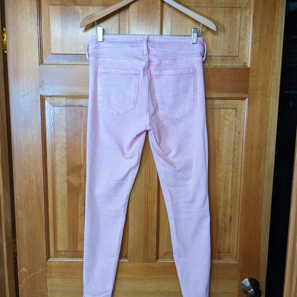 Gap Universal Leggings Belle Pink Denim Size 4/27R - Picture 3 of 11